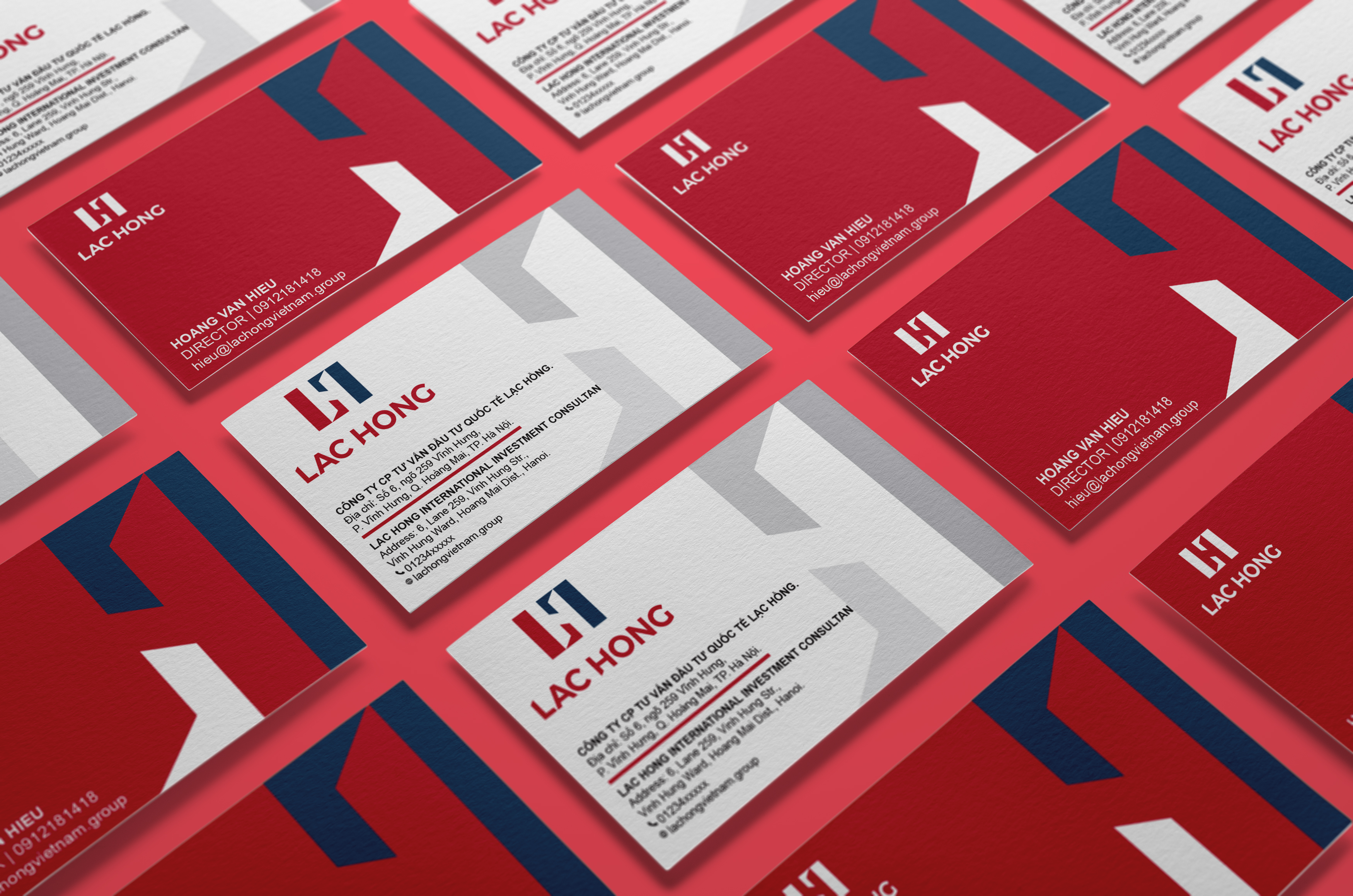 Lạc Hồng - Thiết kế logo nhận diện thương hiệu Lạc Hồng